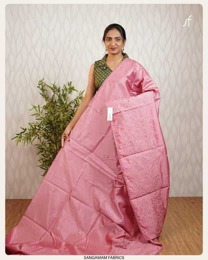 SEMI TUSSAR SILK SAREE