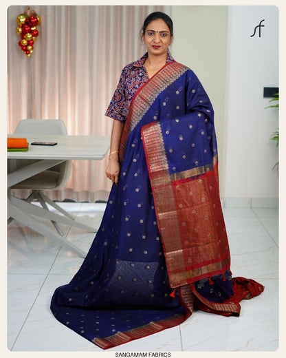 SEMI JUTE SAREE