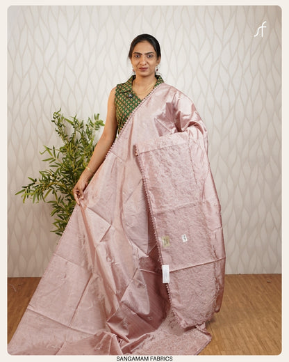 SEMI TUSSAR SILK SAREE