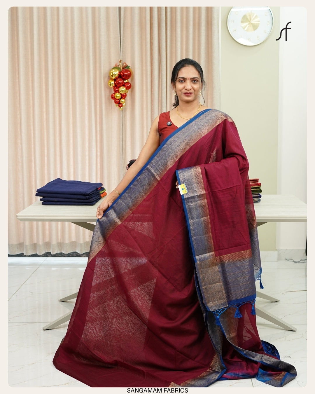 SEMI JUTE BANARASI SAREE