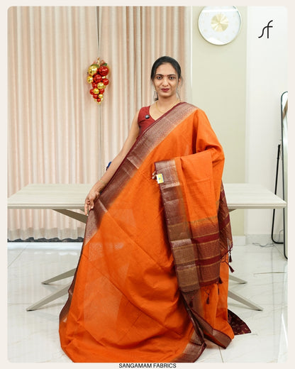 SEMI JUTE BANARASI SAREE