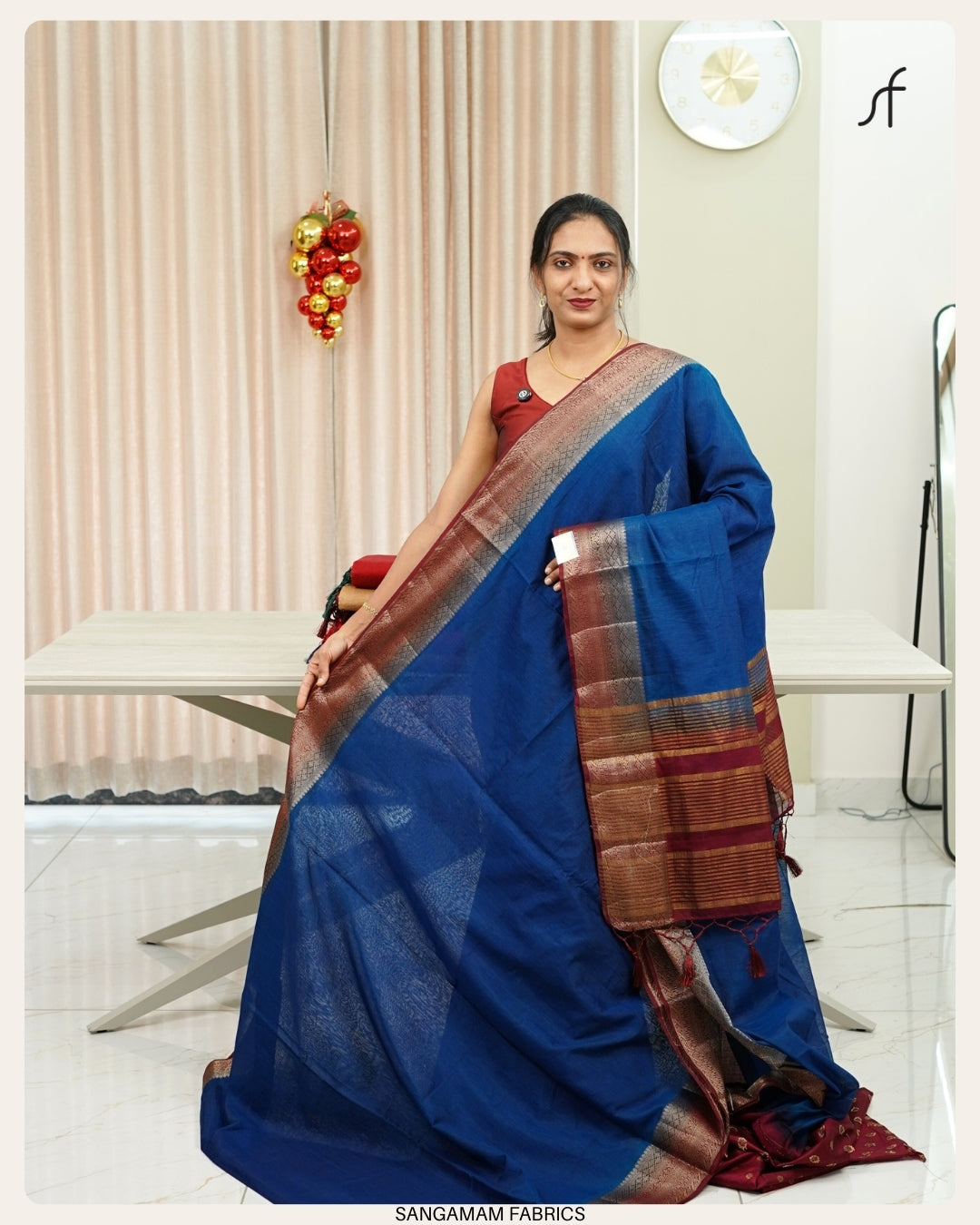 SEMI JUTE BANARASI SAREE