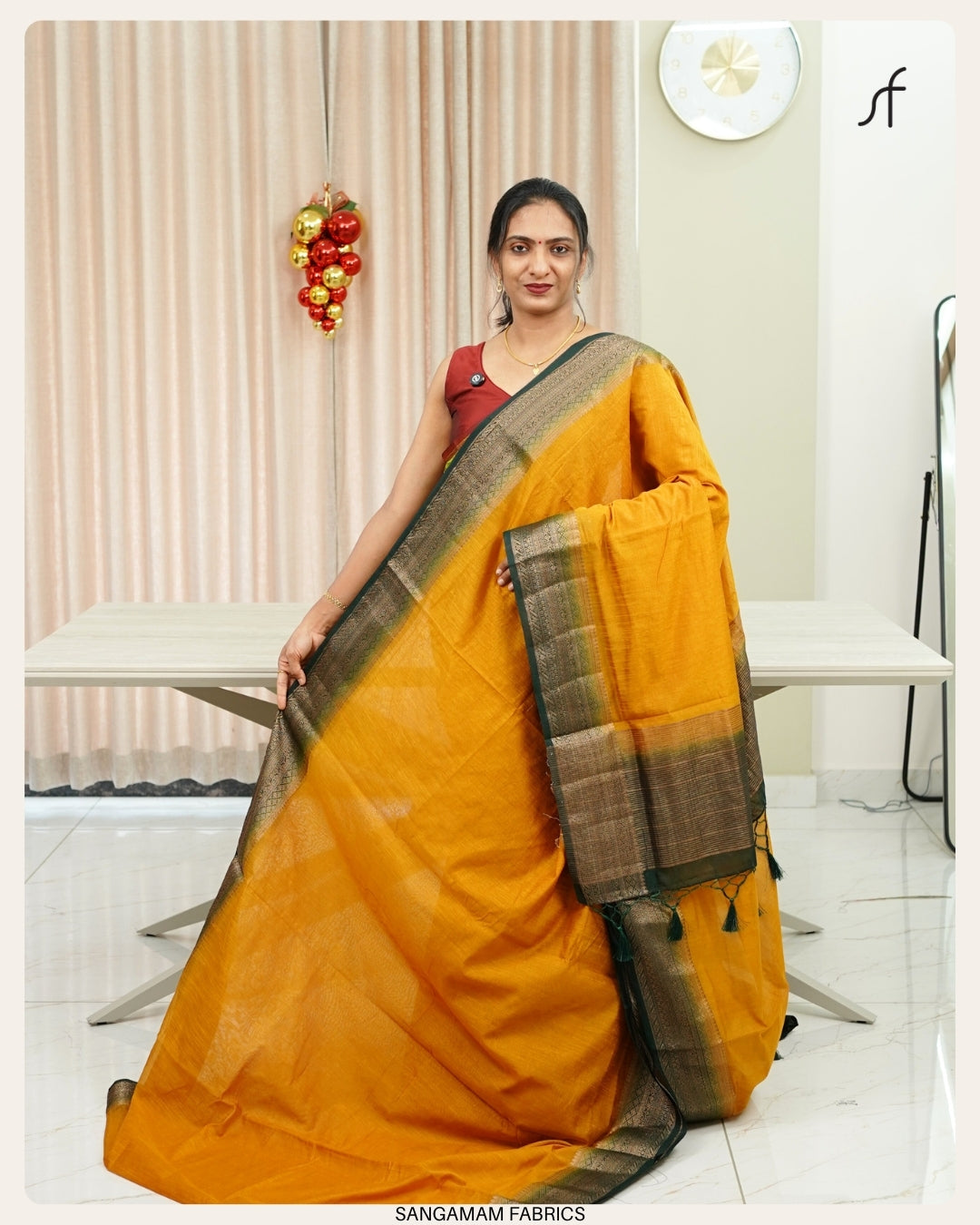 SEMI JUTE BANARASI SAREE