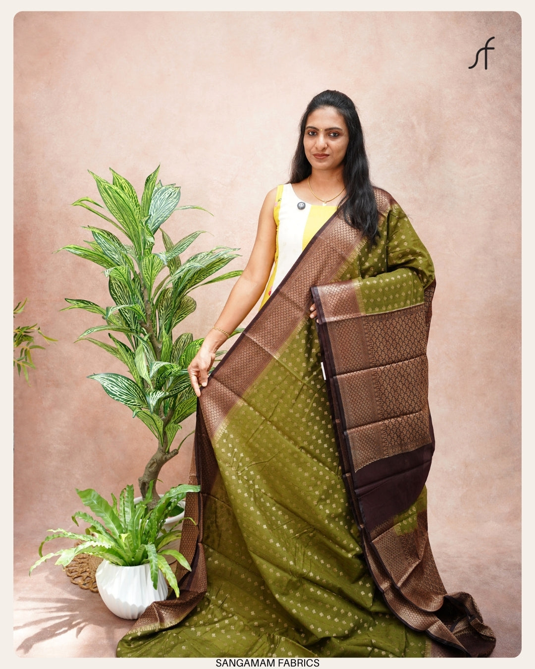CHANDERI  BANARASI SAREE