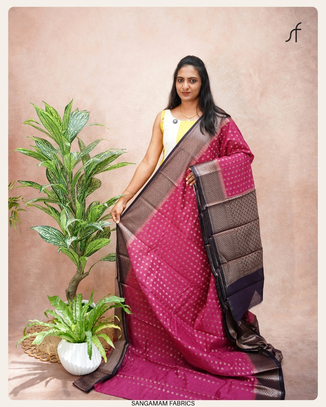 CHANDERI  BANARASI SAREE