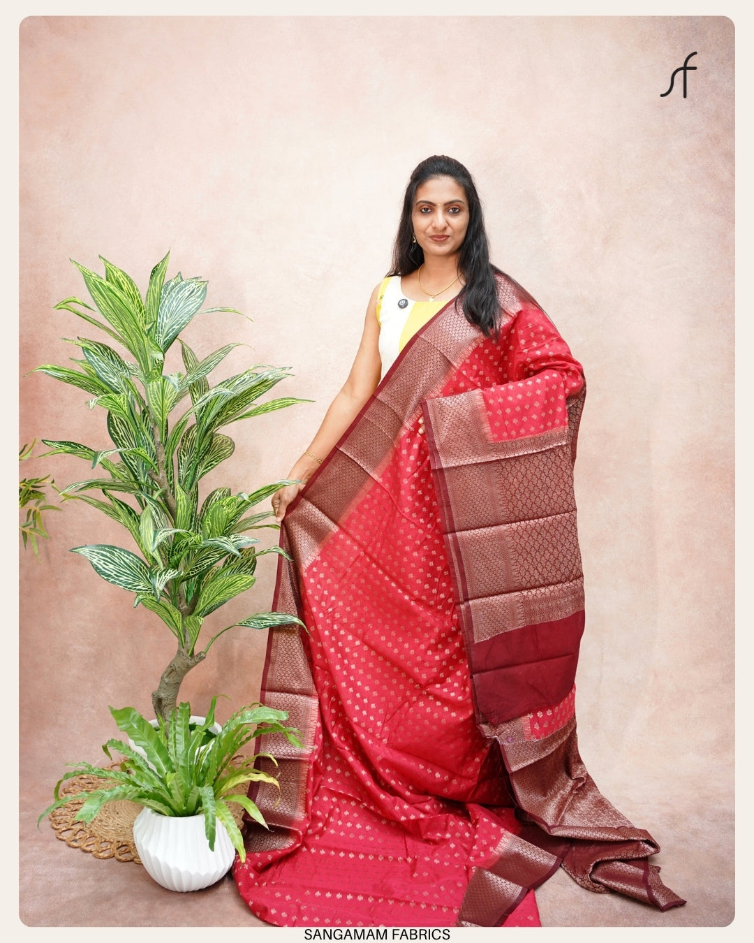 CHANDERI  BANARASI SAREE