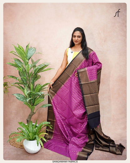 CHANDERI  BANARASI SAREE