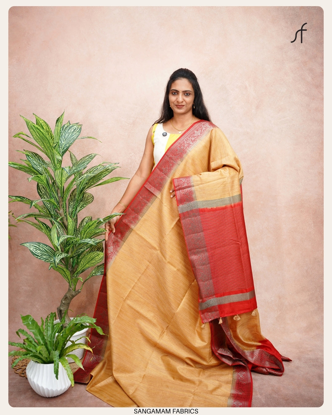 SEMI JUTE  BANARASI SAREE