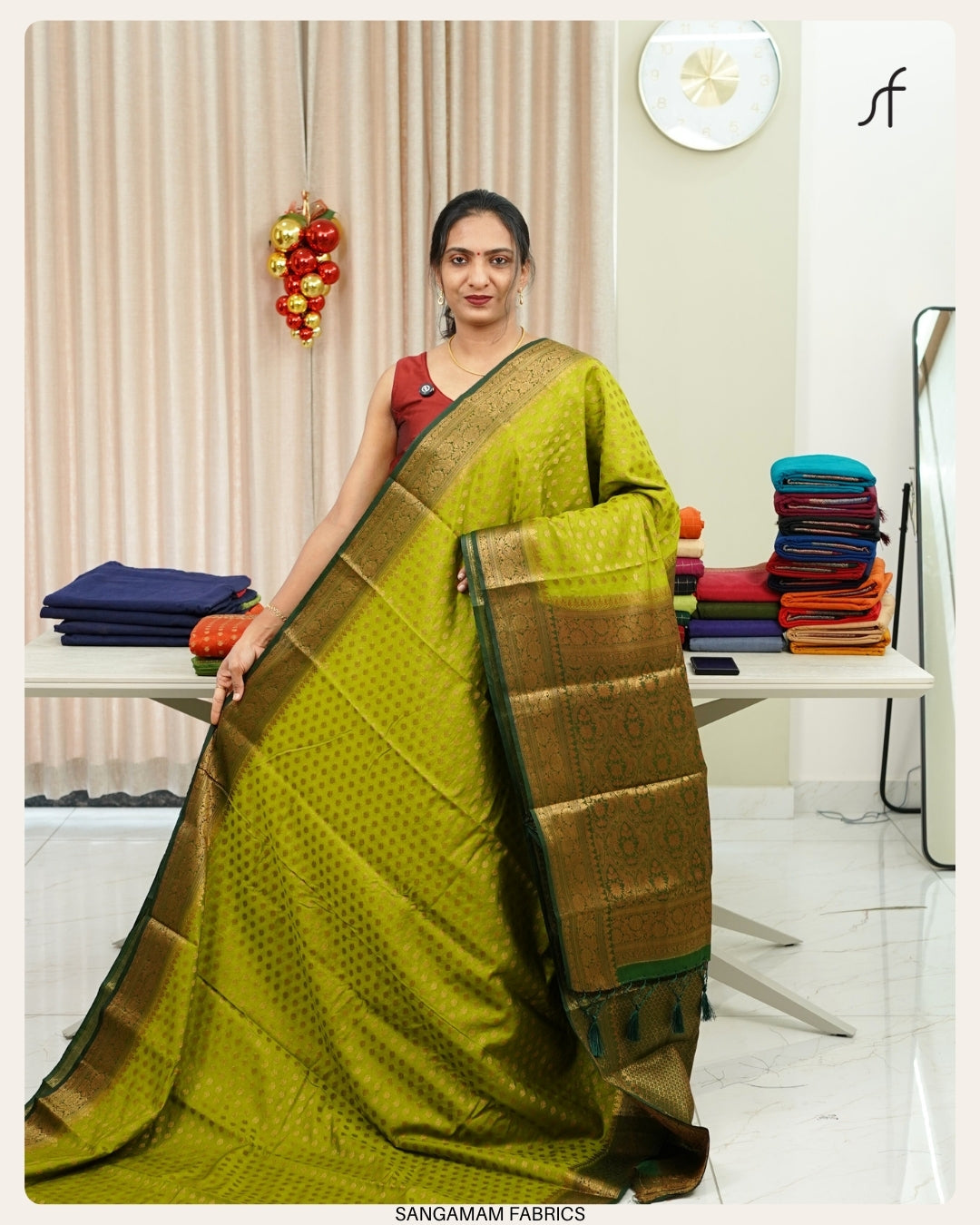 SEMI GEORGETTE BANARASI SAREE