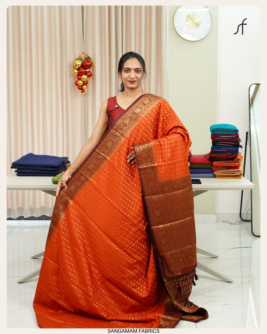 SEMI GEORGETTE BANARASI SAREE