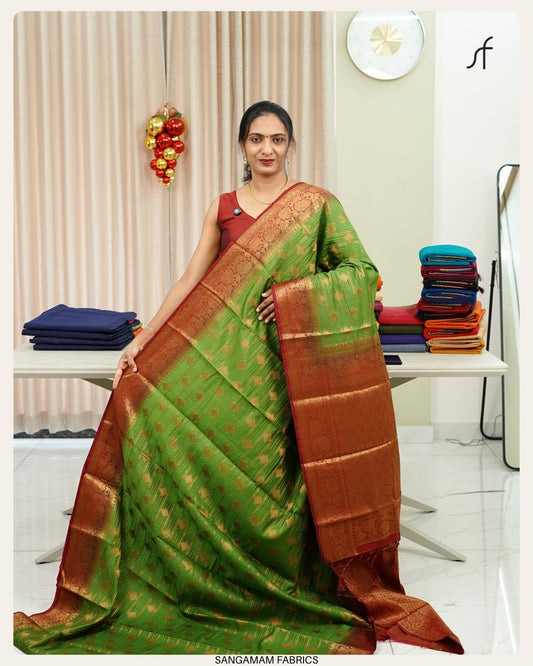SEMI GEORGETTE BANARASI SAREE