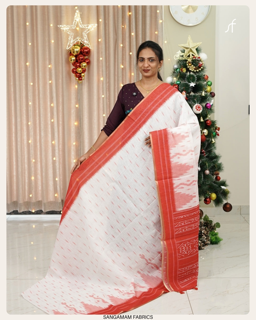 SEMI LINEN SAREE