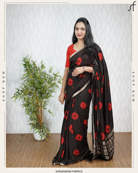 BANDHANI SILK SAREE