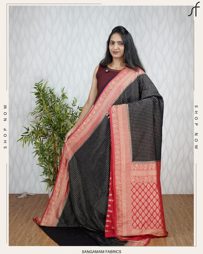 GEORGETTE BANARASI SAREE