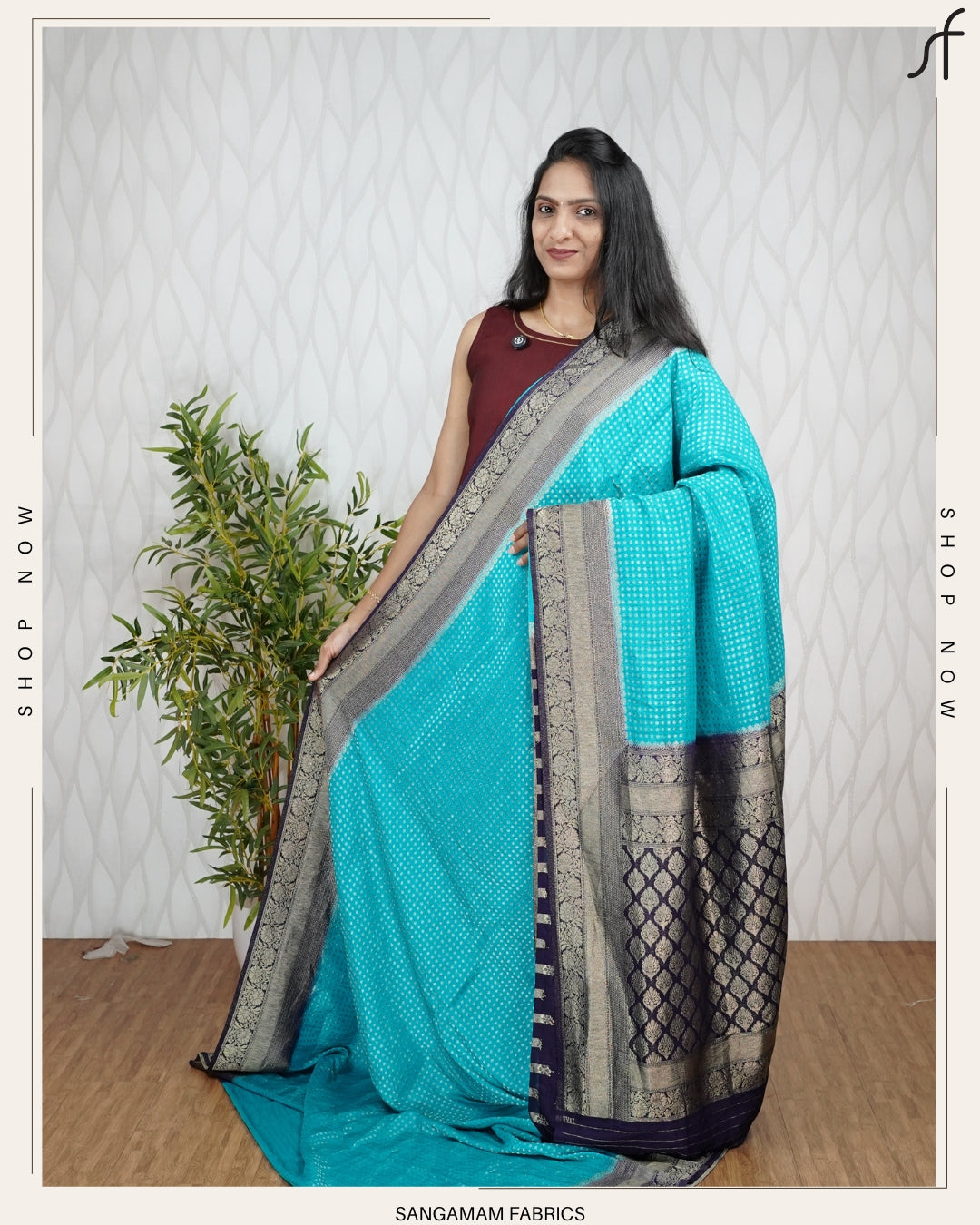 GEORGETTE BANARASI SAREE