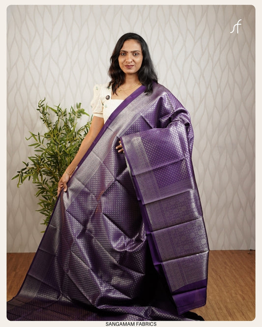 OFFER SALE BROCADE SEMI SILK SAREE