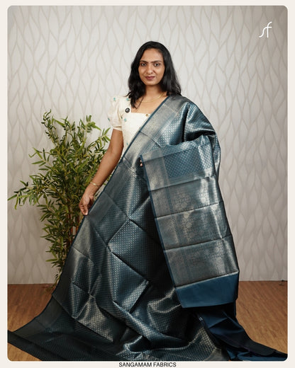 OFFER SALE BROCADE SEMI SILK SAREE