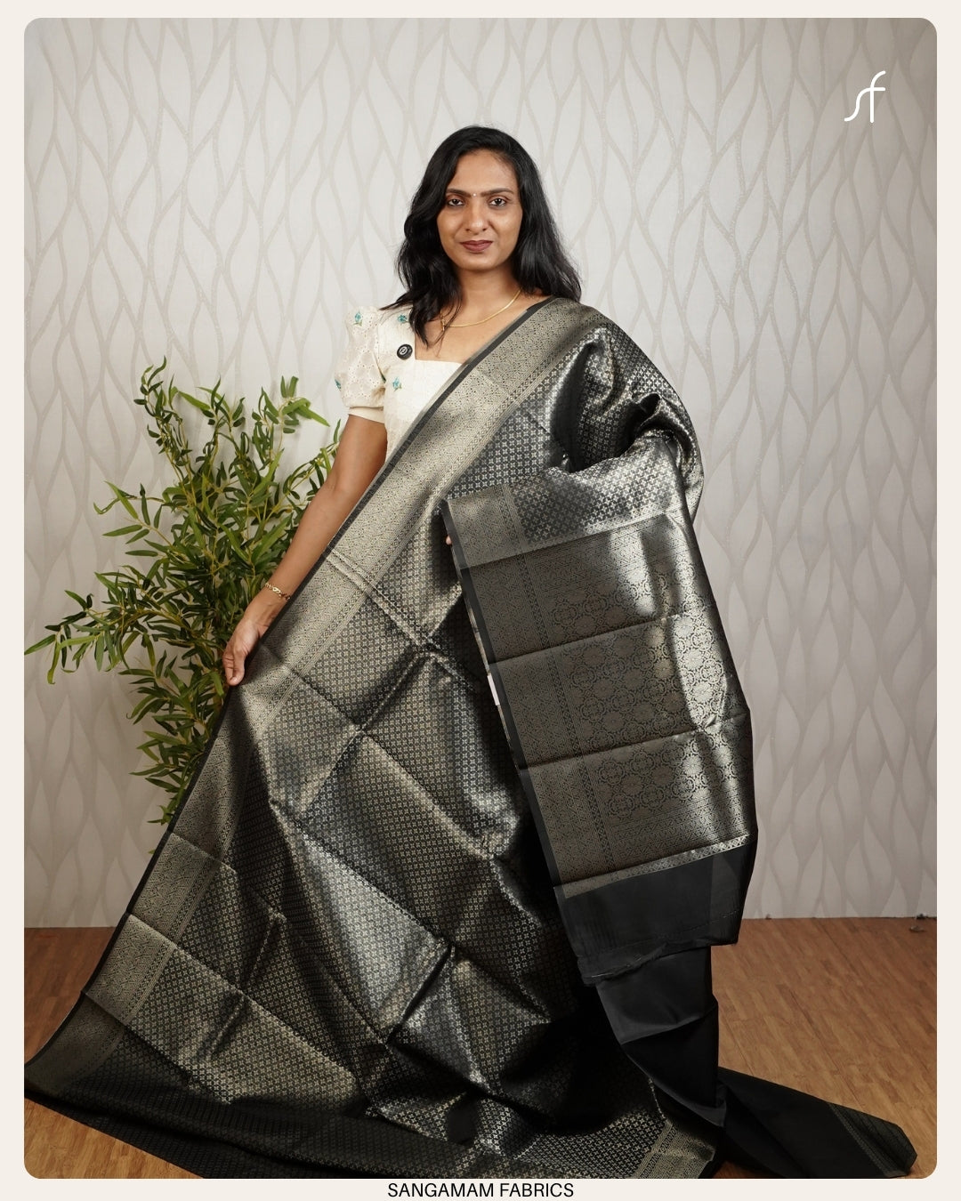 OFFER SALE BROCADE SEMI SILK SAREE