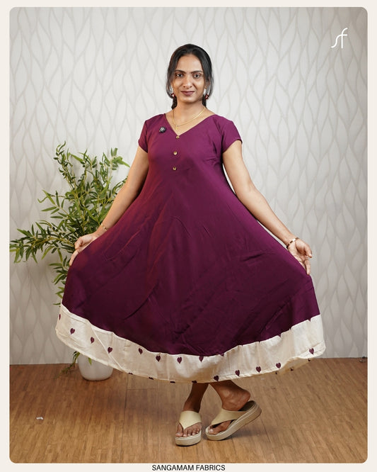 Fit & Flare Midi Dress