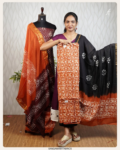 BATIK PRINTED SALWAR SUIT