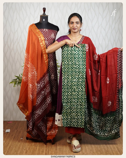 BATIK PRINTED SALWAR SUIT