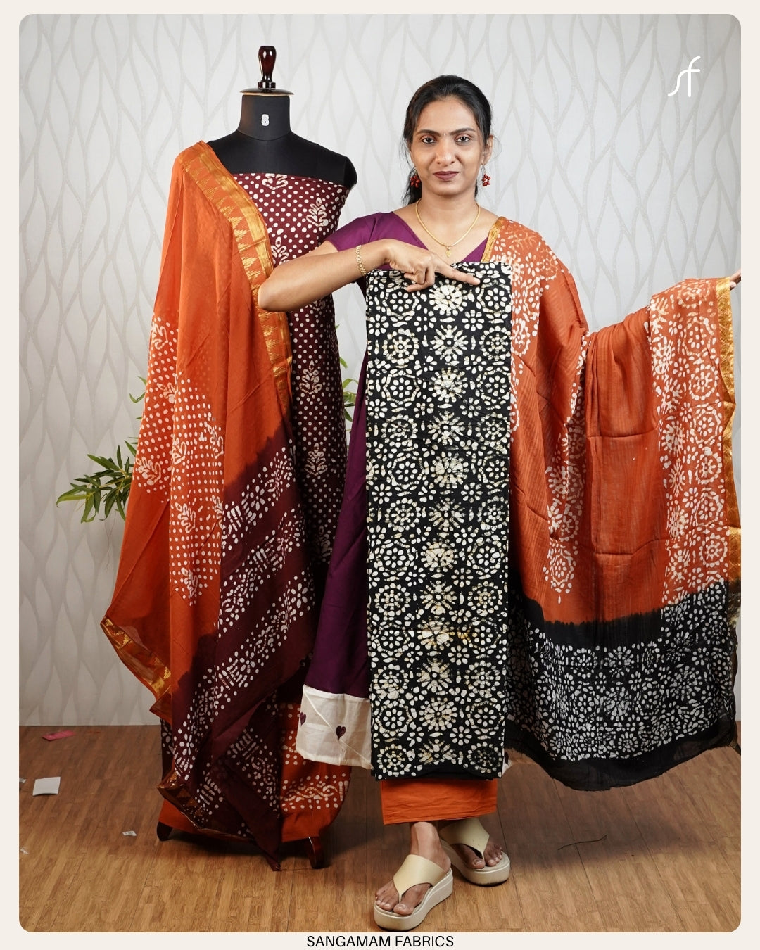 BATIK PRINTED SALWAR SUIT
