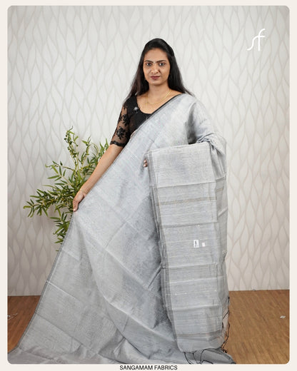 ONAM SPECIAL SEMI CHANDERI SILK SAREE