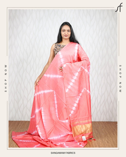 LAGDI PATTA BORDER SAREE