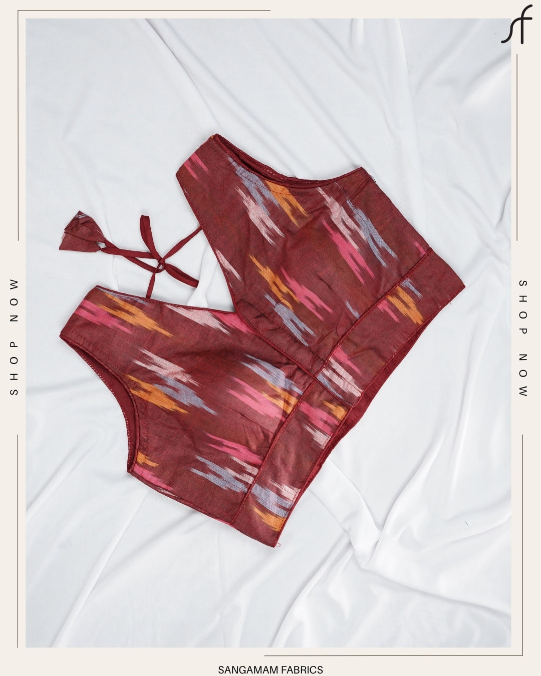 IKAT COTTON BLOUSE