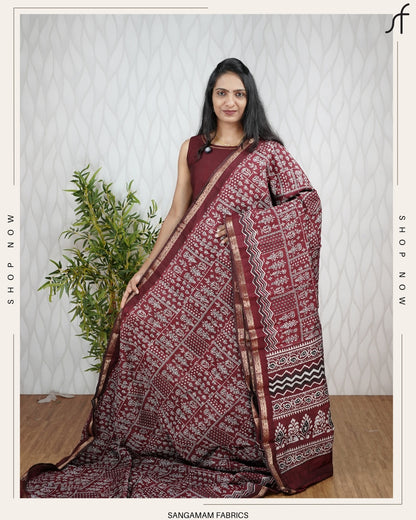 MAHESHWARI SILK SAREE