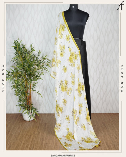FLORAL DUPATTA