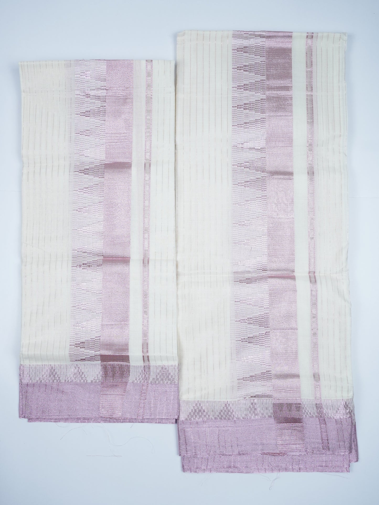 KERALA ROSE COPPER KASAV SETMUNDU 2.80 Meter