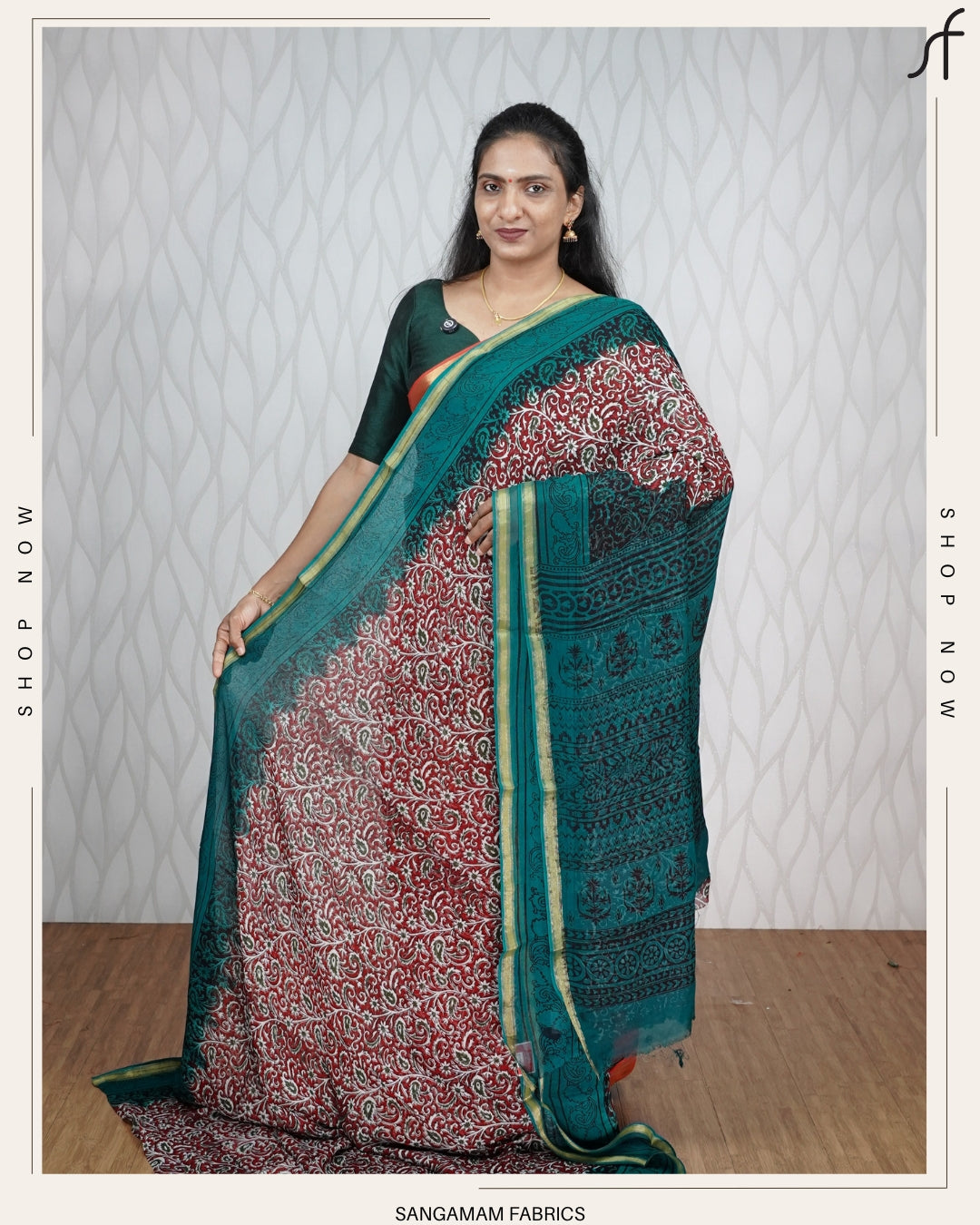 KALAMKARI GEORGETTE SAREE