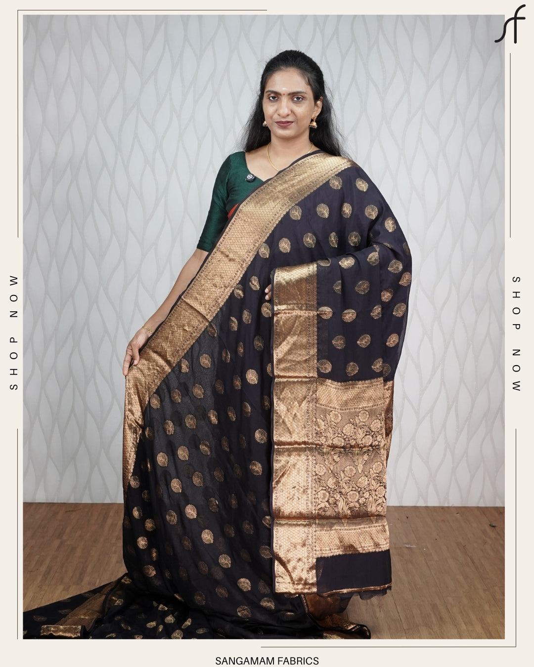GEORGETTE BANARASI SAREE