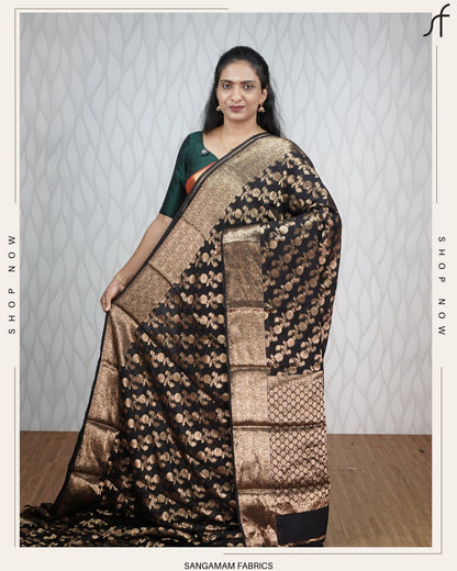 GEORGETTE BANARASI SAREE