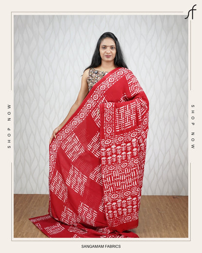 VISCOSE GEORGETTE SAREE