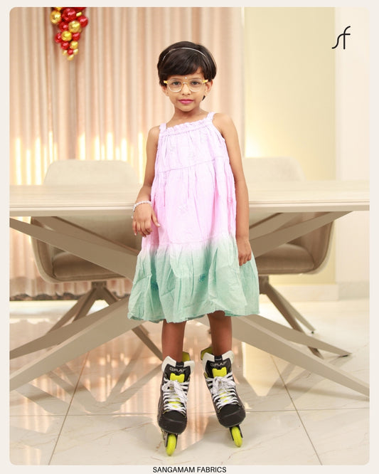 SUNSHINE TRIO - SOFT COTTON FROCK