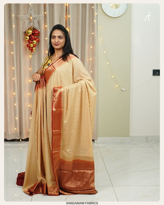GEORGETTE BANARASI SAREE