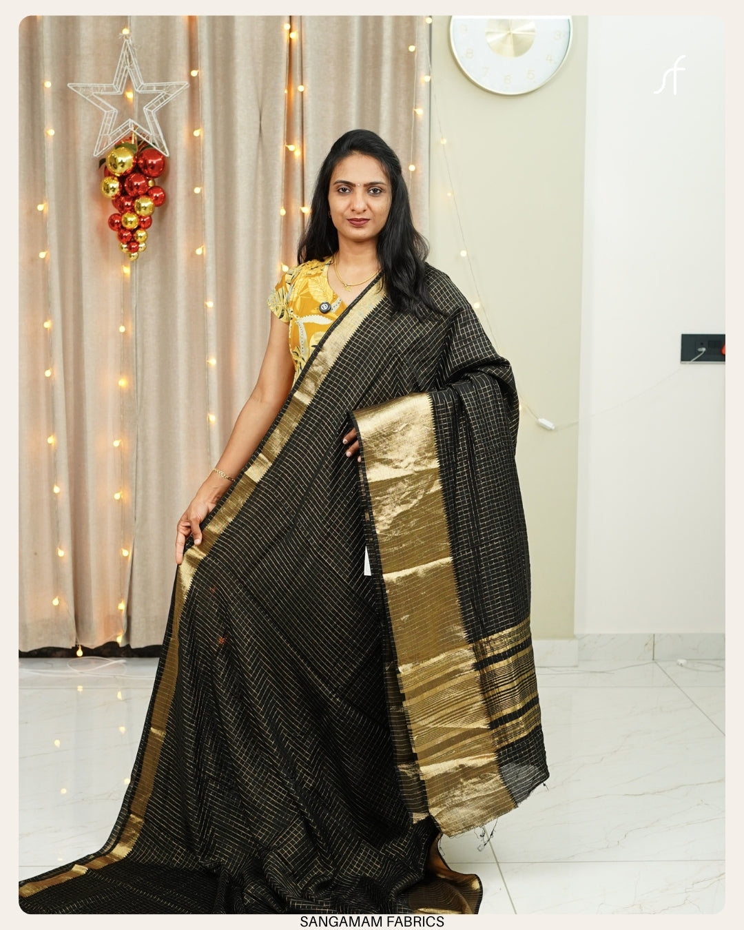 CHANDERI FINISH SEMI DOLA SILK SAREE