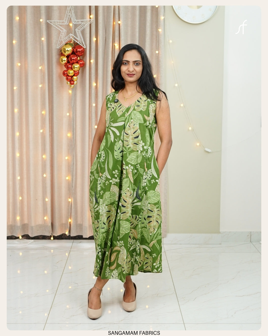 COTTON BOXY FIT DRESS