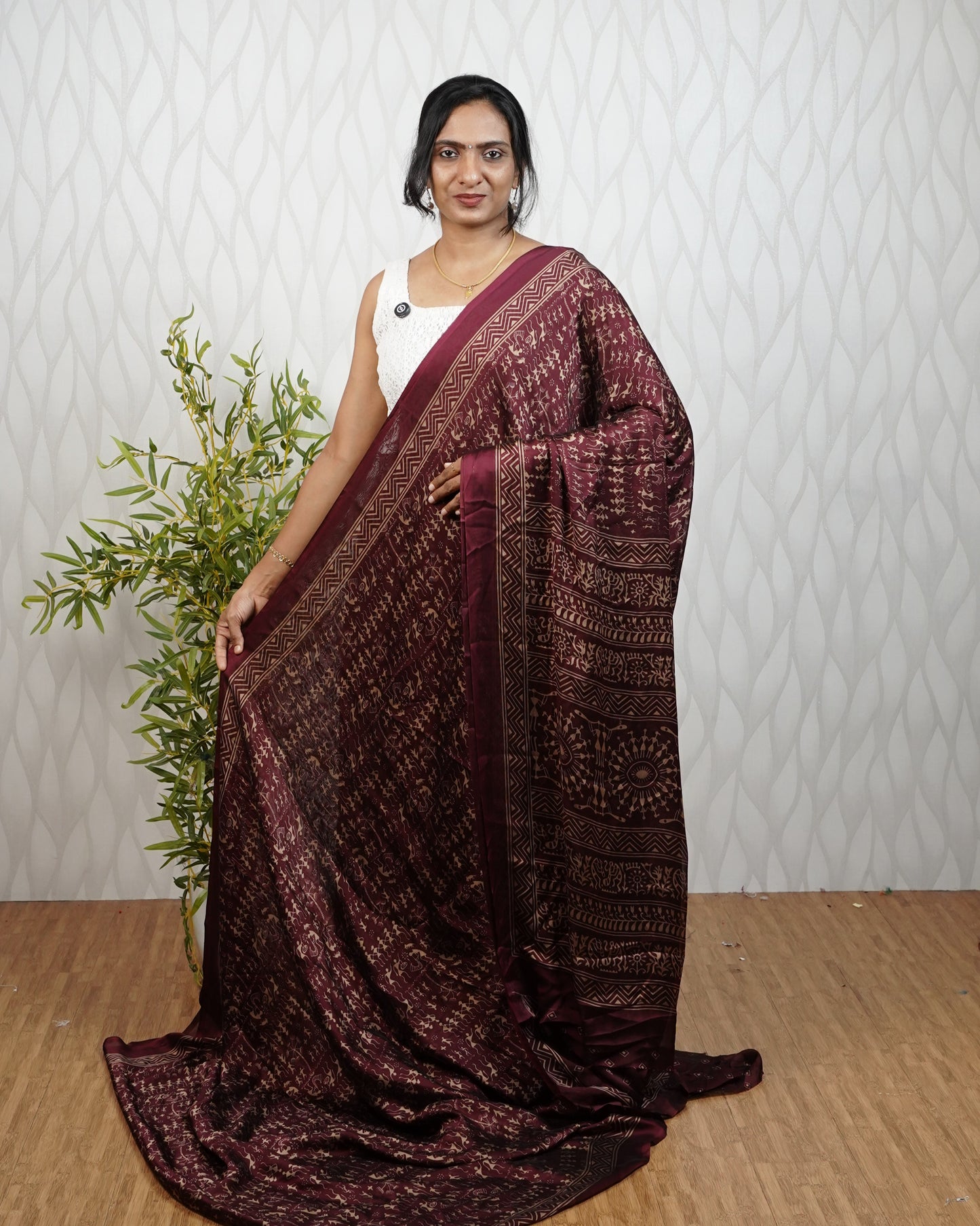SILKY GEORGETTE SAREE
