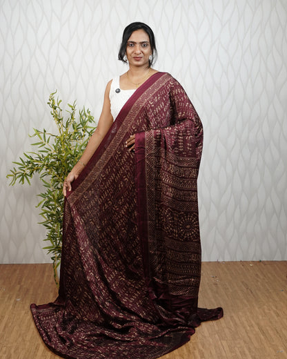 SILKY GEORGETTE SAREE