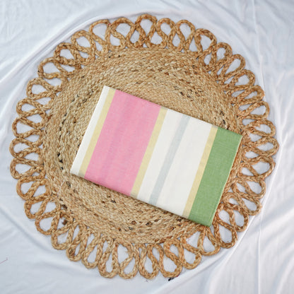 KERALA COTTON SETSAREE FANCY LINE PATTERN