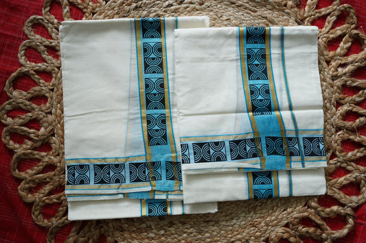 FANCY KERALA COTTON SETMUNDU