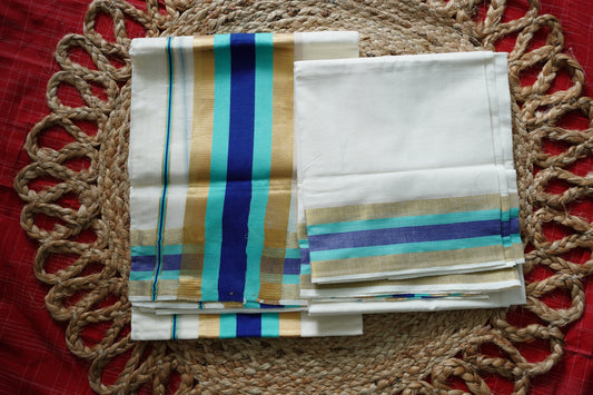 FANCY KERALA COTTON SETMUNDU