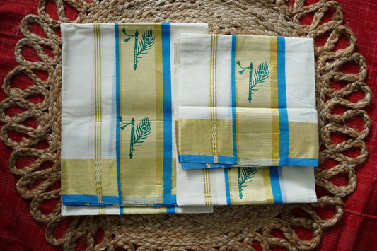 FANCY KERALA COTTON SETMUNDU