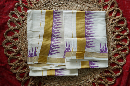 FANCY KERALA COTTON SETMUNDU