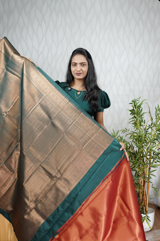 TISSUE SEMI SILK SAREE