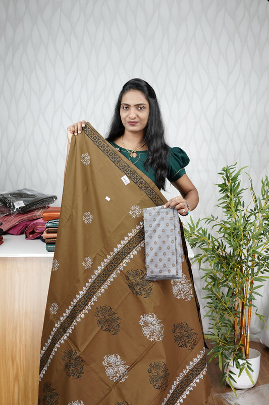 SEMI SILK COTTON SAREE