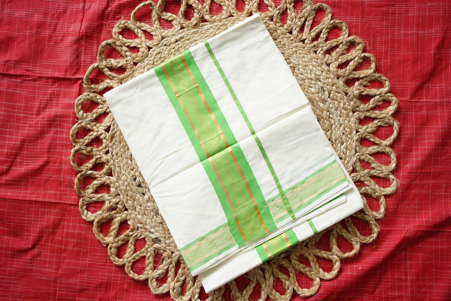 FANCY KERALA COTTON SETSAREE
